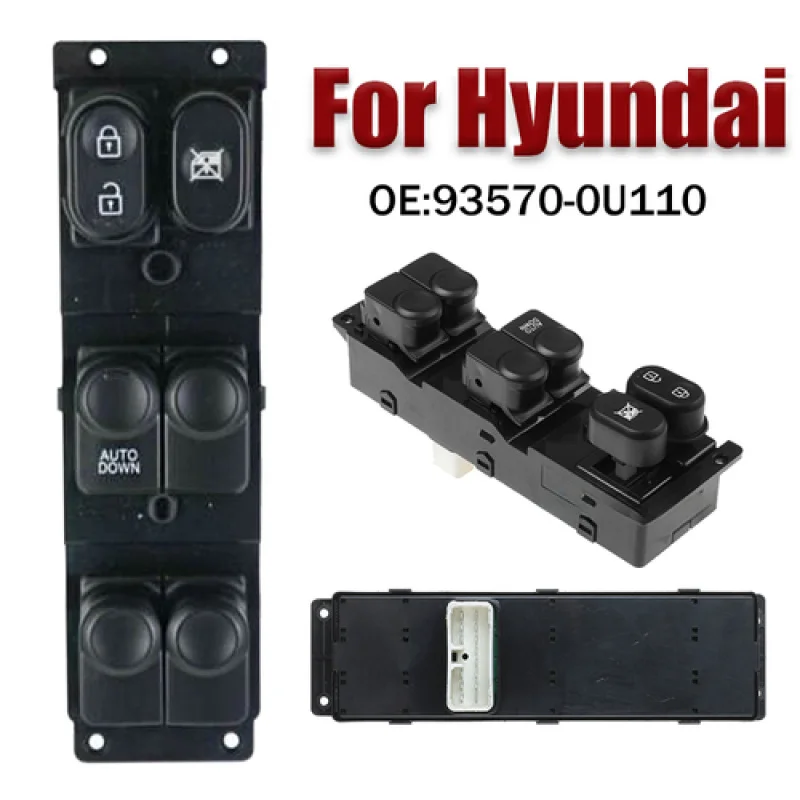 

A+ ABS Car Window Control Switch 93570-0U110 93570-3K000 For Hyundai Accent 2010-14
