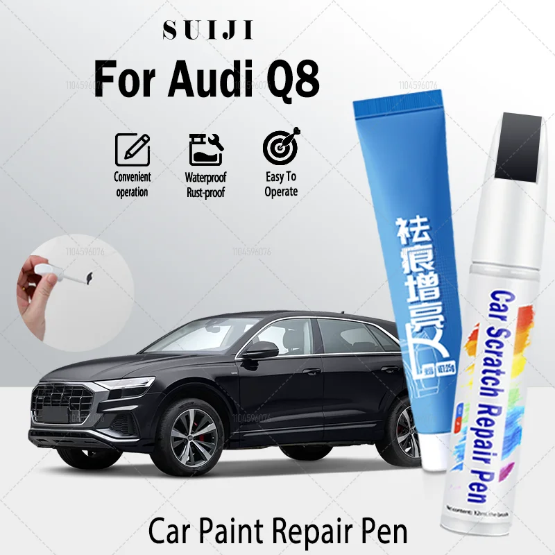 

Для Audi Q8 краска ручка поставки модификация аксессуары средство для удаления царапин автомобиля ремонт краски маркер