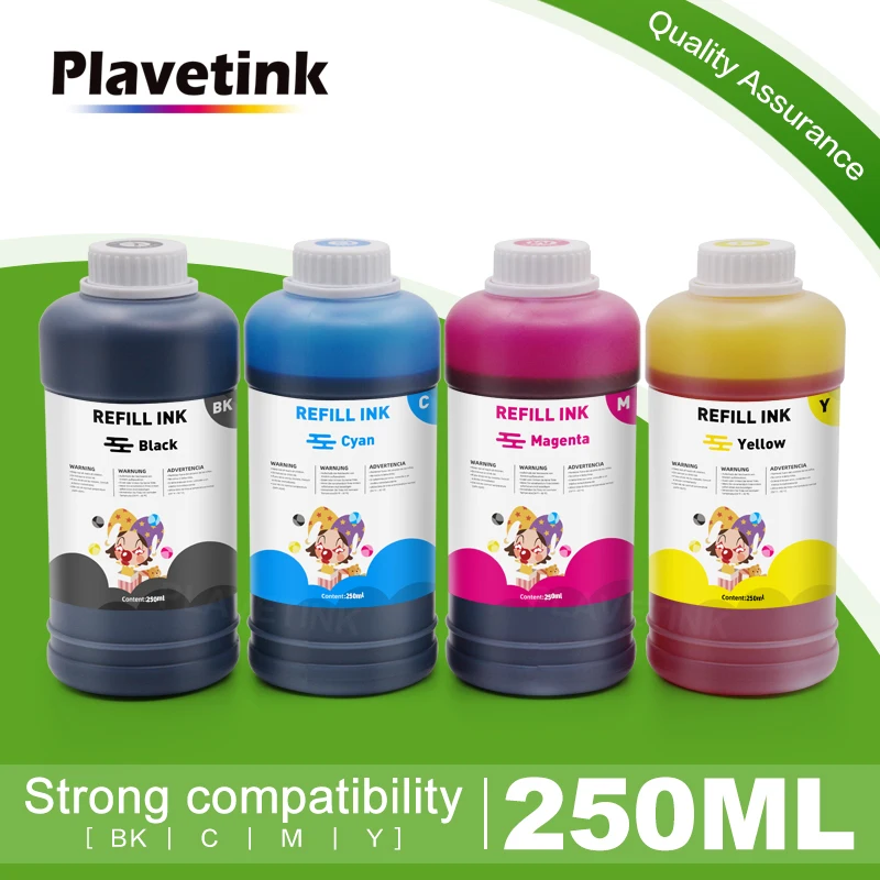 Plavetink HP용 범용 리필 염료 잉크, HP 21 22XL 121 122 123 301 655 364 711 932 933 250 935 950 프린터, 병 당 934 ml