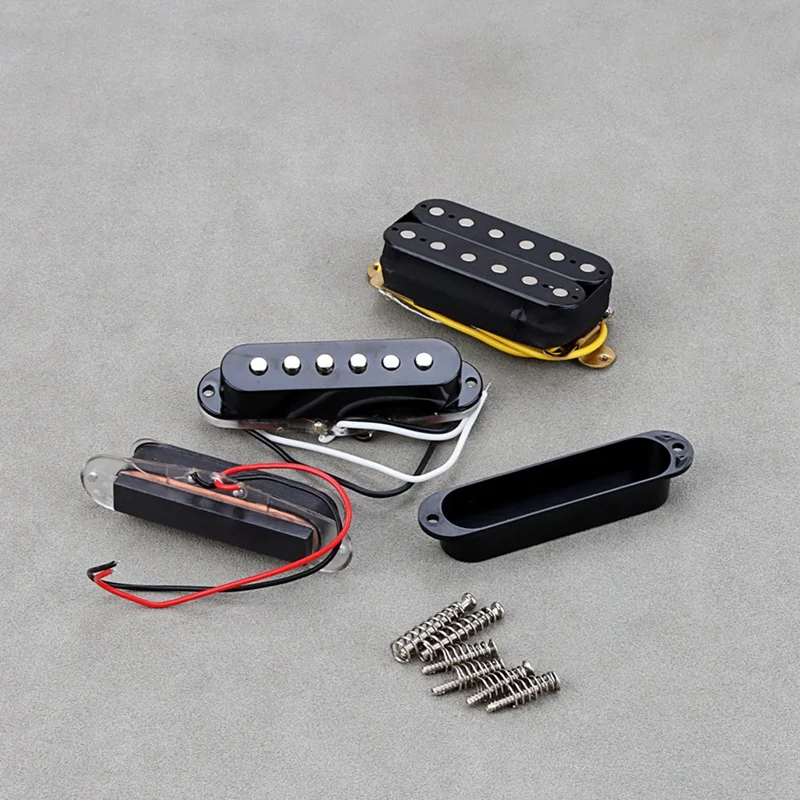 Juego de pastillas de guitarra SSH, bobina única y pastillas Humbucker para piezas de repuesto de guitarra eléctrica, piezas de accesorios