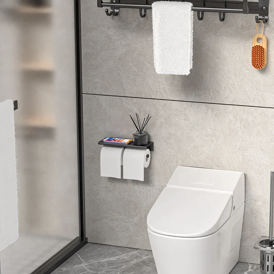 

Коробка для туалетной бумаги, ящик из нержавеющей стали, стеллаж для хранения в ванной комнате, стойка для рулона туалетной бумаги в ванной комнате