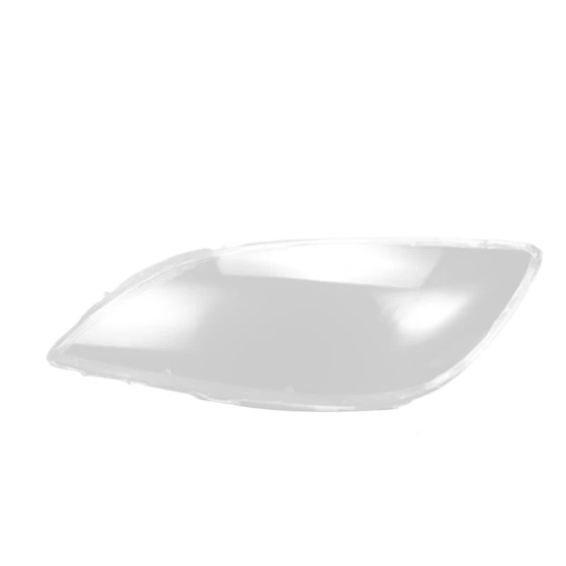 Front Headlights Lens Transparent Lampcover Lampshade Shell Cover For Mazda 3 Hatchback 2003-2008-A99D