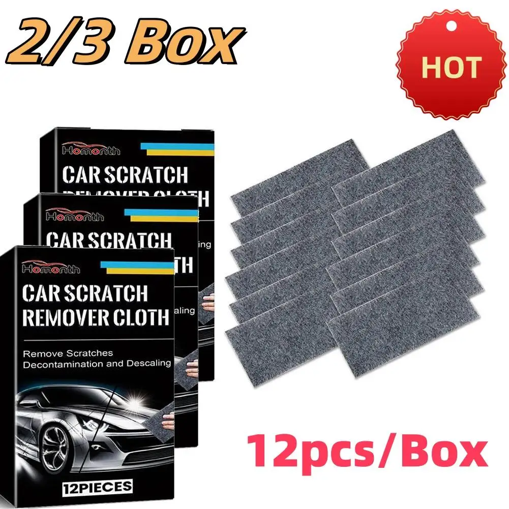 2/3box Car Scratch Repair Cloth Car Paint Cleaning Small Scratches Polishing Repair Repainting Refurbishment Car Paint Surface