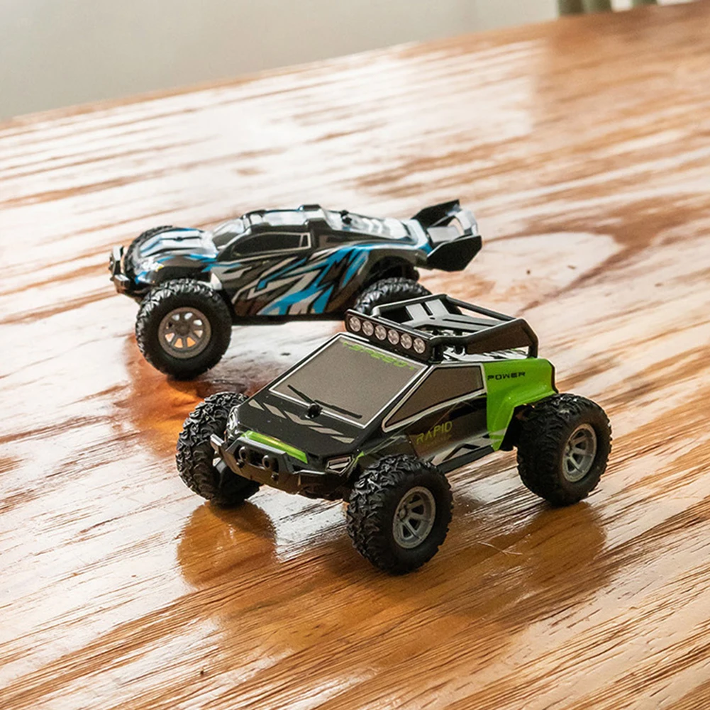 1:32 Mini RC Car 4CH High Speed 25KM/H Off Road Vehicle With LED Light Rechargeable Remote Control Car Model For Birthday Gifts