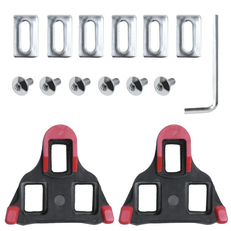 Selbstverriegelndes Pedal-Klemmen-Set für Fahrräder, Fahrradausrüstung, speziell entwickelt für Mountainbikes, Rennräder und Fahrräder. – Detail 4