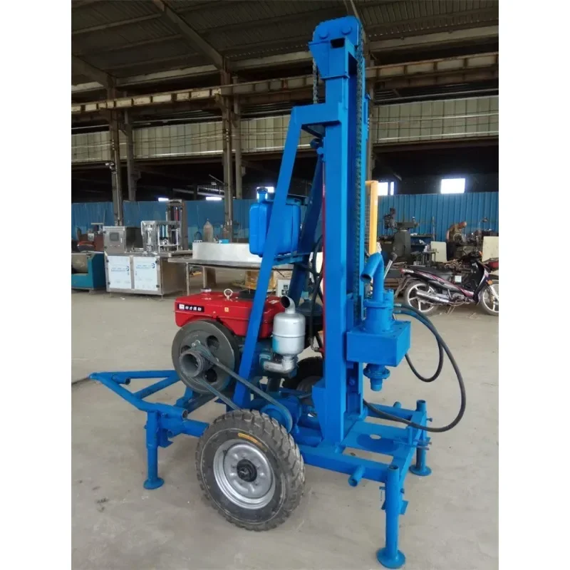 YG  Electric Drive Drilling Rig Machinery 300 Meter Family Using Soil Water Well Drill Rig Full Automatic Drilling Rig Bit