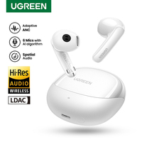 UGREEN Choice H6 Pro Adaptive Active Noise Cancelling Earbuds LDAC Hi-Res Audio Wireless Bluetooth Earphones Headphones Headset