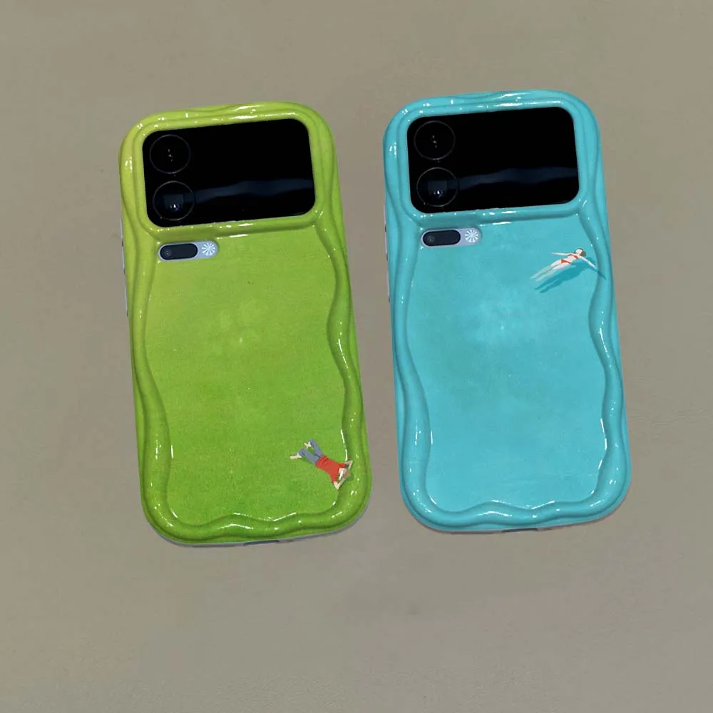 

Relaxation Free Illustration For Xiaomi Mi 17 15 14 14T 15T 13T 12T 12 11i 11X 11 Pro Lite Ultra NE Max Wave Oil Phone Case