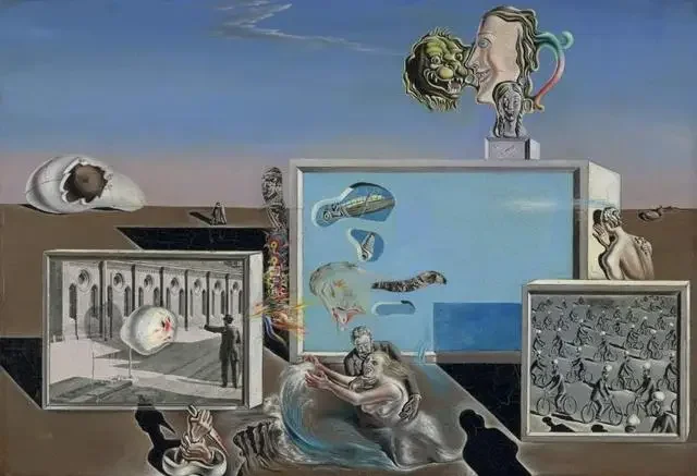 Abstracte beroemde surrealisme-kunstwerken van Salvador Dali Canvas schilderij posters en print wandkunst voor woonkamer huisdecoratie