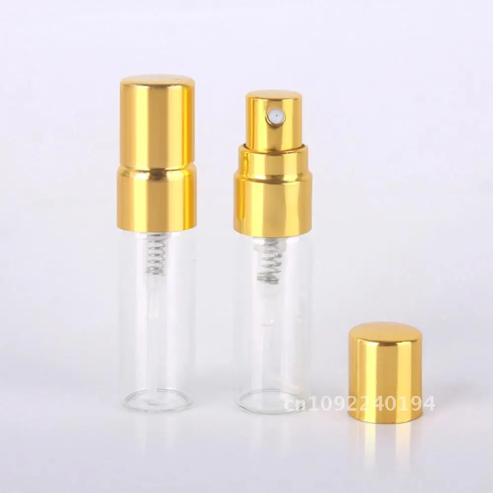 50pcs 100pcs 2ml 3ml 10ml 5ml Sample Refillable Perfume Bottle Mini Container Empty glass Perfume Bottles Bottle Atomizer Spray