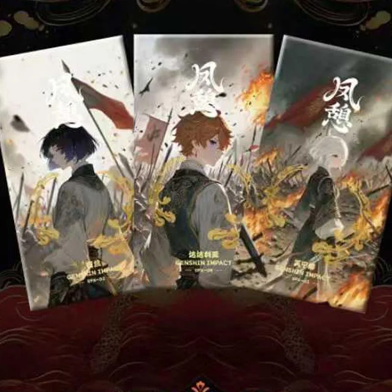 2025, Duoduo Cultuur Groothandel Genshin Impact Collection Cards Box TCG Pack Anime Game CCG Game Brick Gift Speelbord Speelgoed