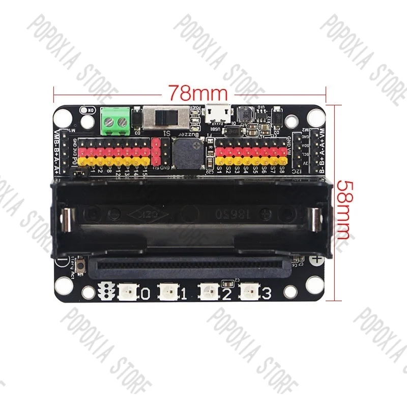 Microbit Expansion Board V2.0 Primary and Secondary School Entry Python Programming