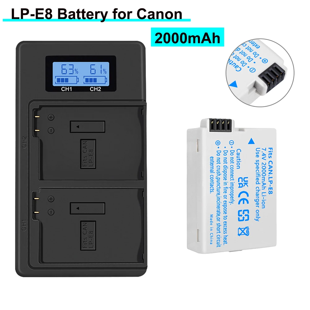 LP-E8 Lp E8 Camera …