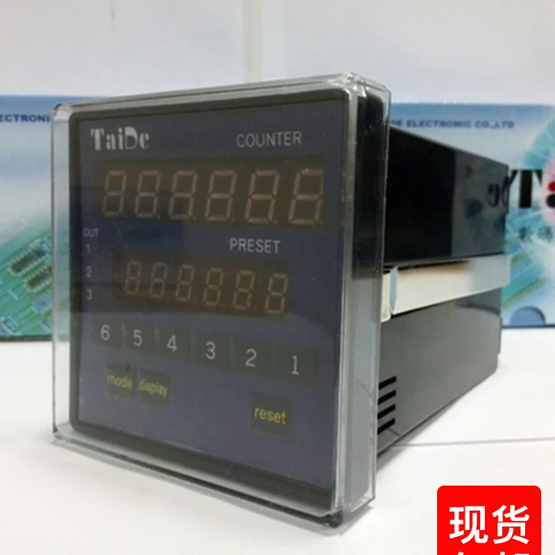 The Original Factory Direct Sales Taiwan Taide Counter Electronic Meter Counter SC-61KA Warranty One Year Spot