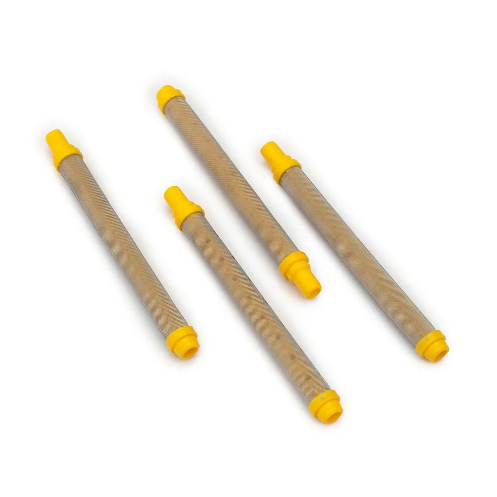 

Improve the efficiency and reliability of your painting process with 10pcs 100Mesh Airless Spray tool YELLOW filter insert