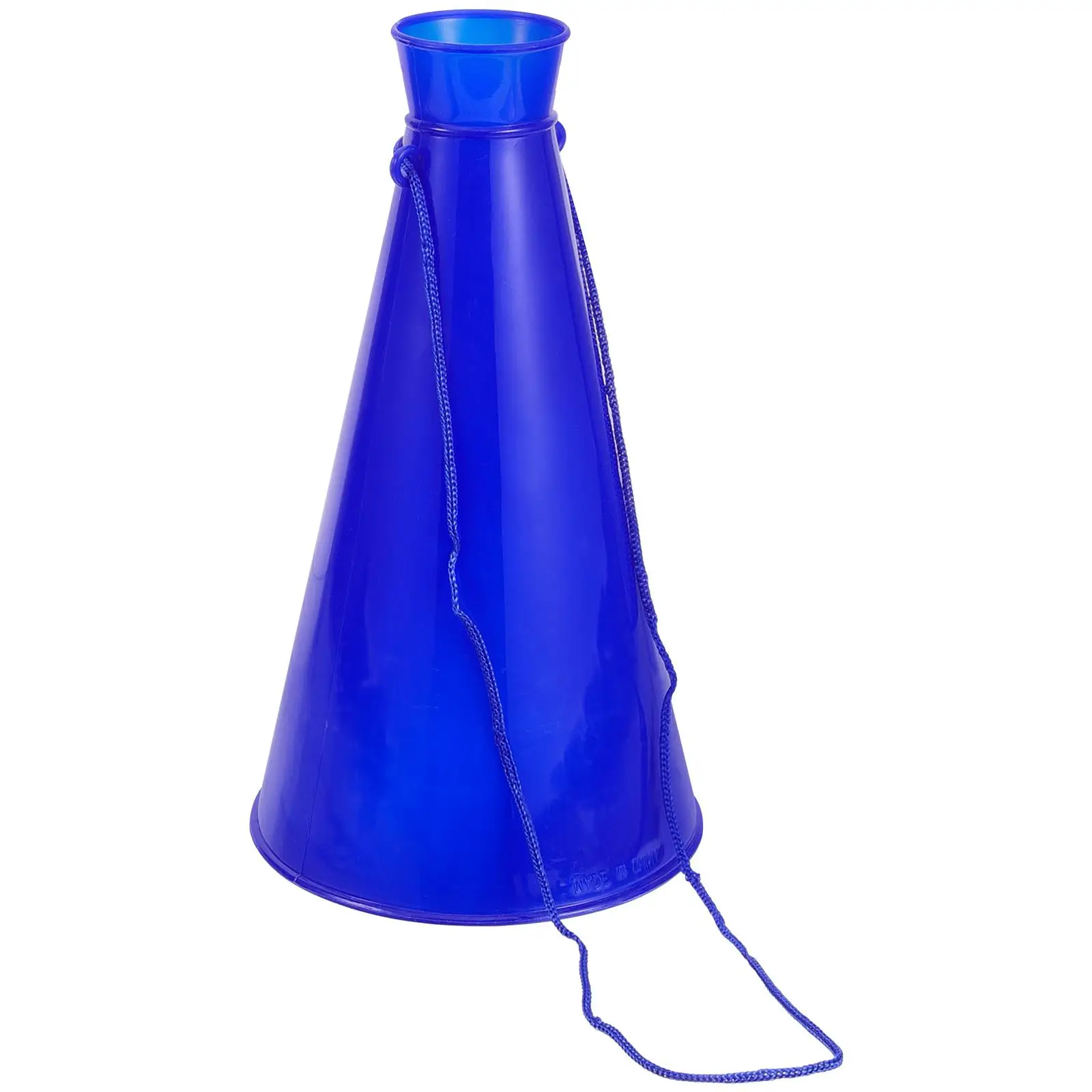 Cheering Horn Plastic Megaphone Toy Blue Bulk Large Kids Party Favor Cheerleading Dangle Versatile Ceremonies Concerts Outdoor