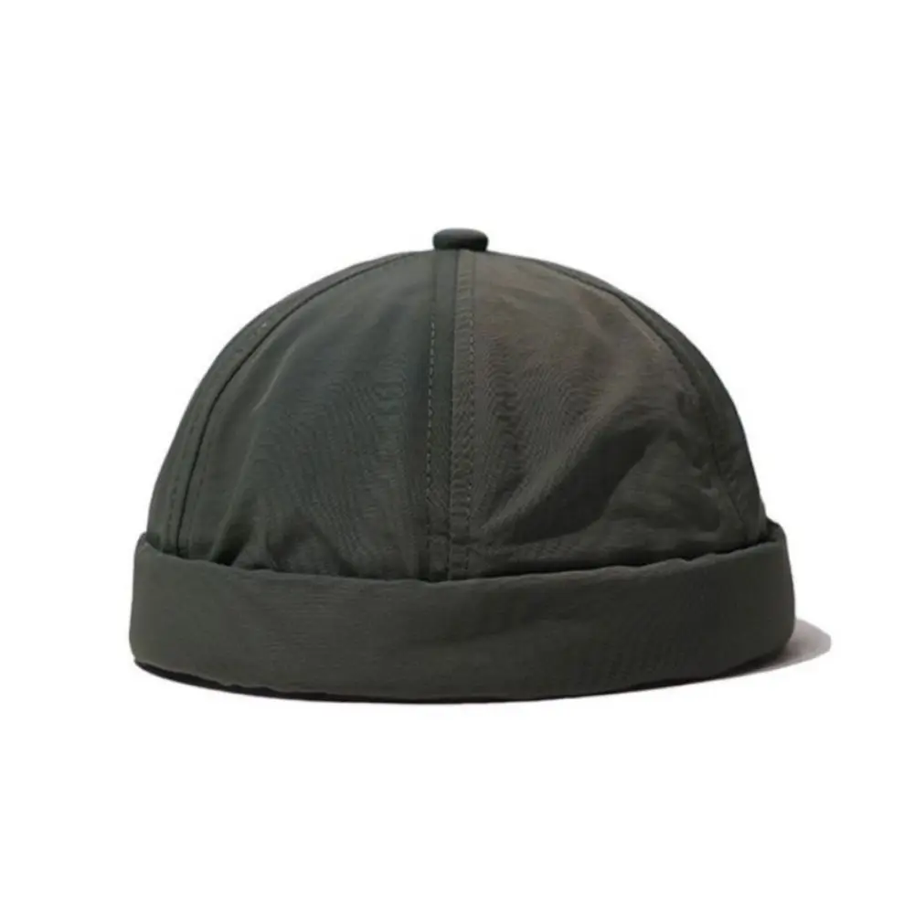 Gorro sin visera secado rápido ligero retro ajustable para hombre - imagen 5