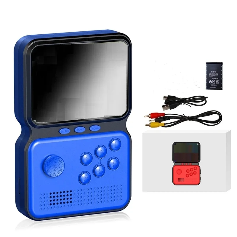 Portable Mini Handheld Game Console M3 Game Controller Handheld 16-bit Retro Game Console Built-in 900+ Classic Games 3 Inch