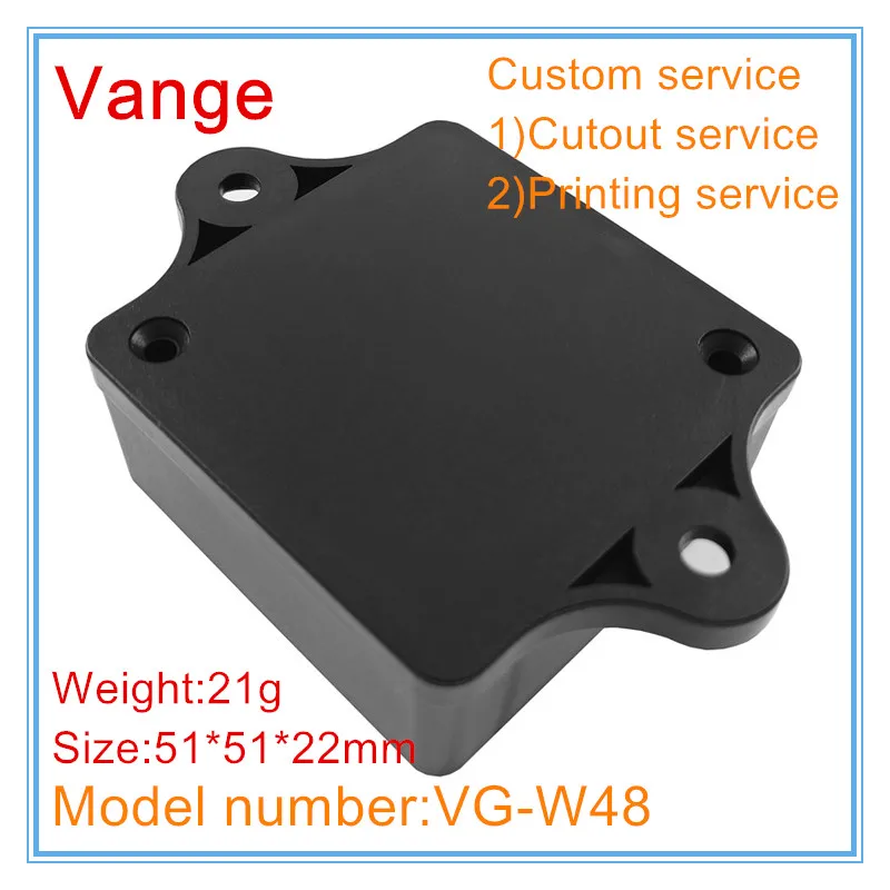 Vange wire junction box 51*51*22mm ABS plastic instrument case PCB box