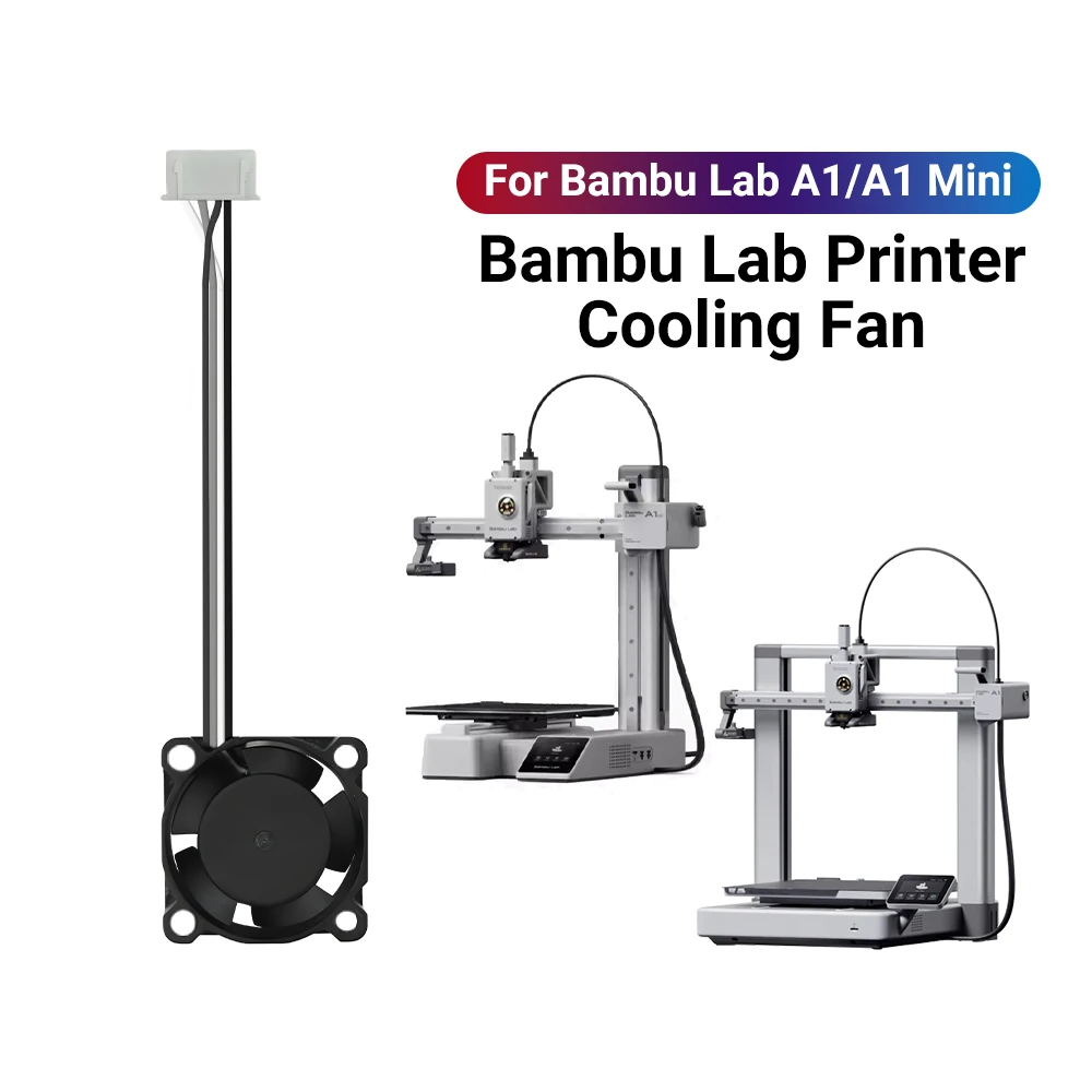 2510 مروحة محورية بدون فرش مزدوجة كروي تيار مستمر 24 فولت مروحة لـ CR-10SE/Ender3 V3 SE/V3 KE/ HI 5 فولت لمختبر بامبو P1P/X1C A1/A1 mini #4