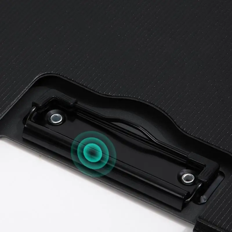 ダブルメタルクリップ標準サイズフリッピングクリップボードD2RC付きファイルオーガナイザークリップボード