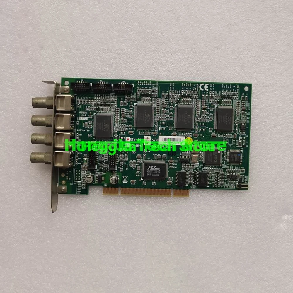 For ADLINK RTV-24 51-12519-1C30 Four-channel Image Capture Card RTV-24 Perfect Work