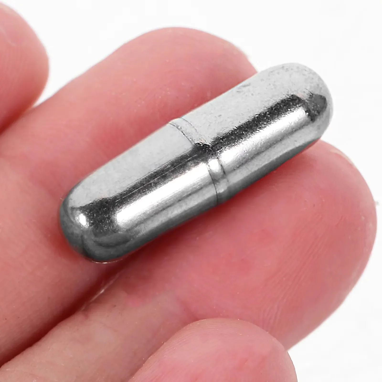 محرك مغناطيسي تحريك بار 304 الفولاذ المقاوم للصدأ اثارة خلاط للمختبر كبسولة محرك مغناطيسي بار 7x24 مللي متر اثارة قضيب قابلة لإعادة الاستخدام #5