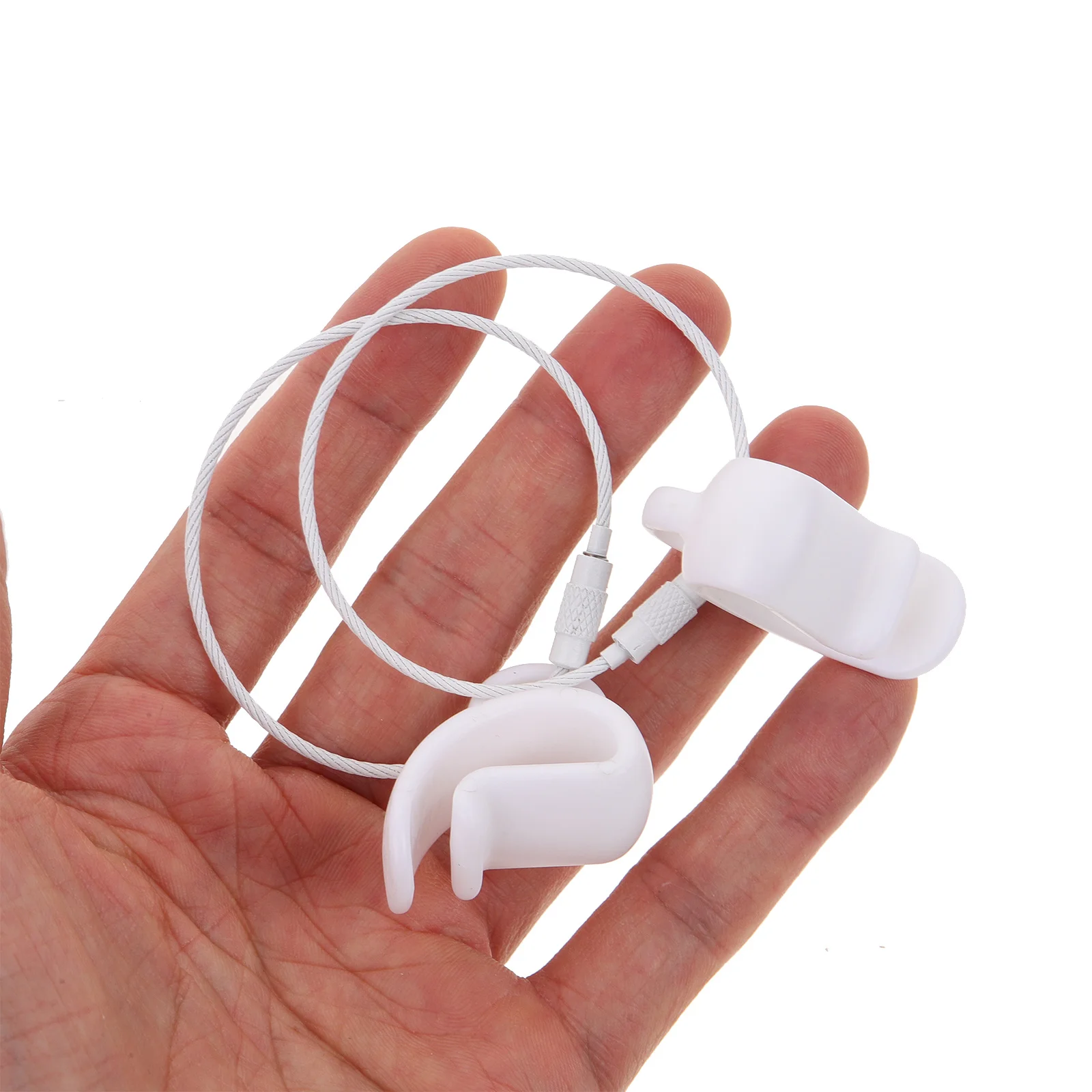 

2pcs Flying Portable Disc Carrier Clip Portable Plastic Compact Disc Carrier For Outdoor Sports Lightweight Carry Accessory