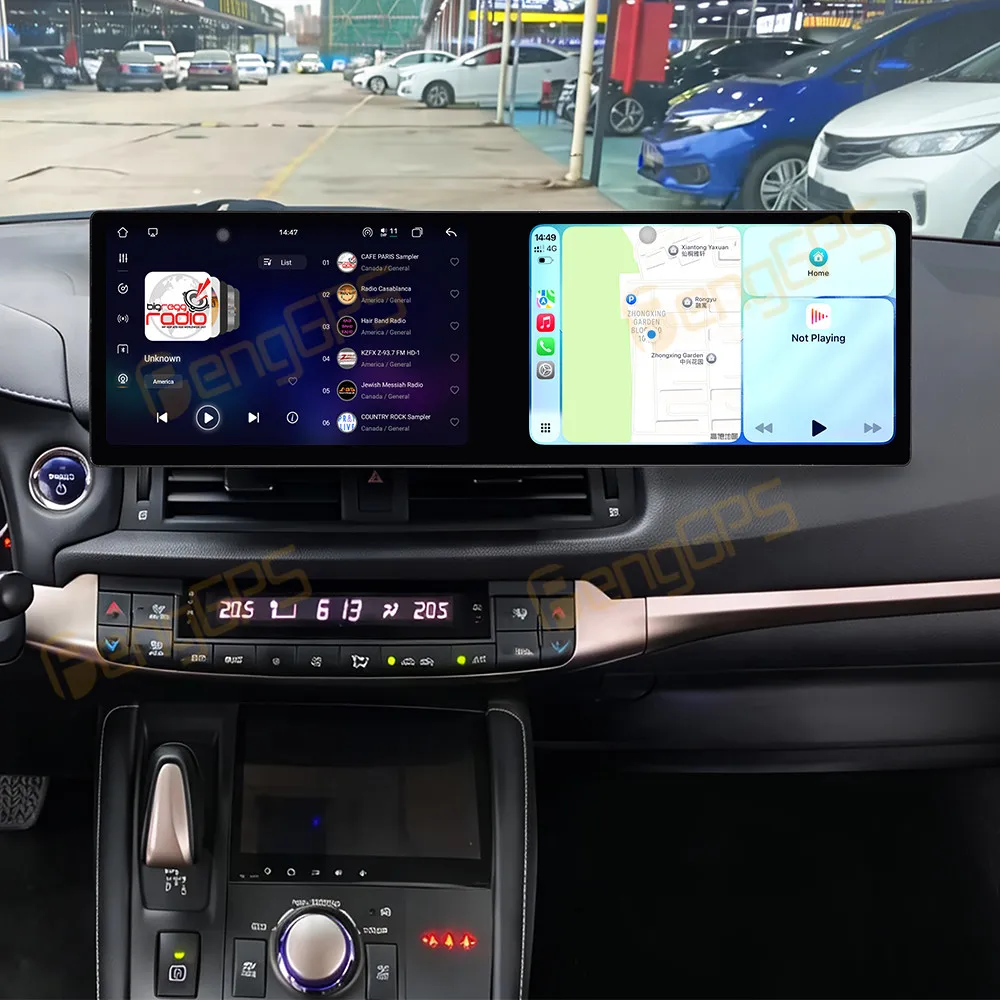 For Lexus CT200h 2011-2018 Android Car Radio Multimedia Video Player Wireless Carplay Autoradio Stereo GPS Navigation Head Unit