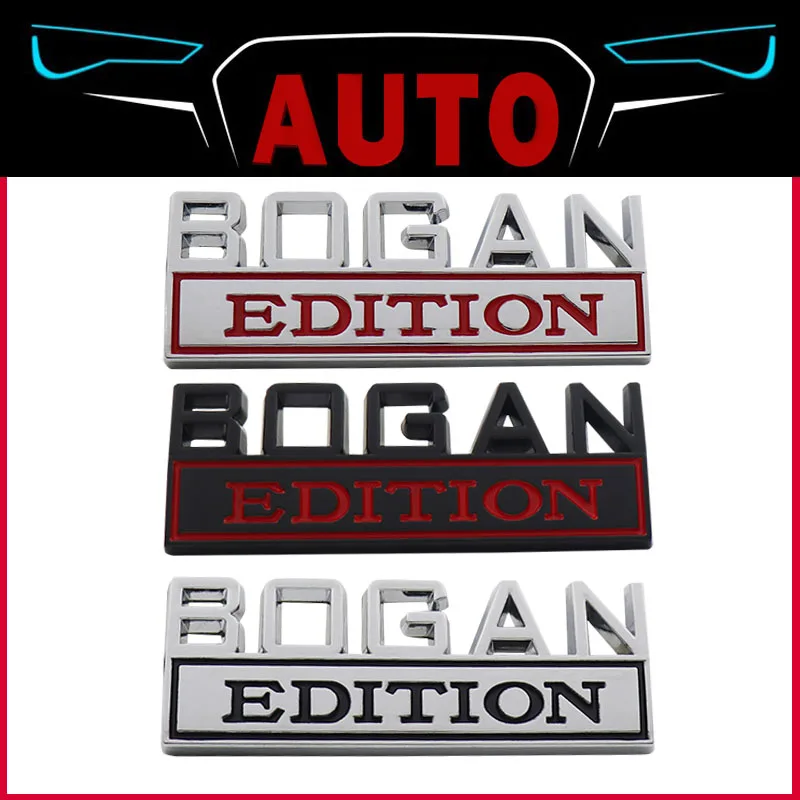 

3D Premium BOGAN EDITION for car Hood Fender trunk Rear Bonnet Decal Emblem Badge Sticker Nameplate