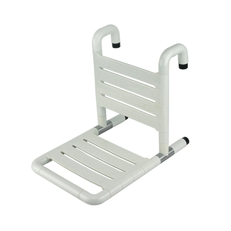 

for YJL Advanced Craftsmanship Wall Mount Shower Seat Wholesale Bath Hanging Shower Chair for the Elderly
