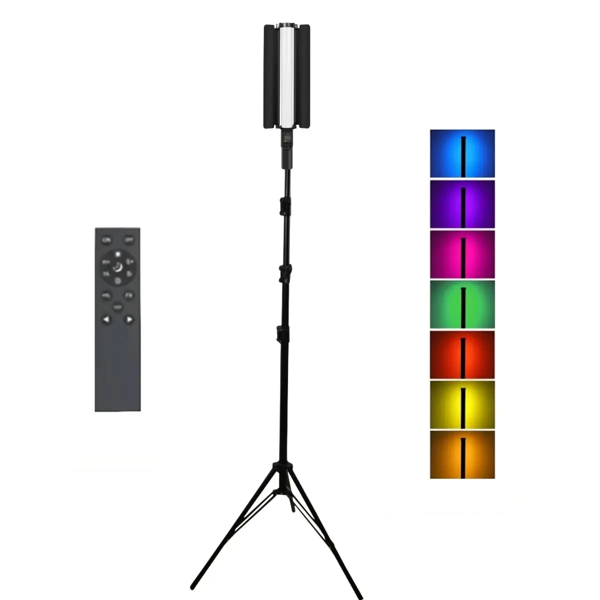 20W RGB Led Bat with Control SL-B03 and 1,90m Lighting Tripod