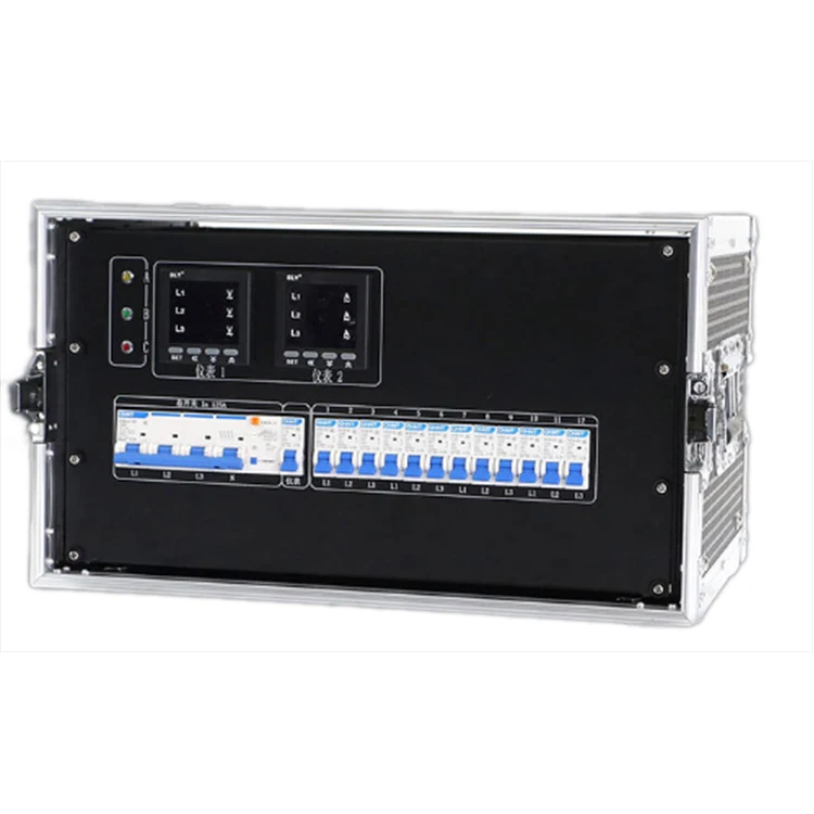 GD-24C400A19 Core Stage Lighting and Sound Equipment Power Supply Box, 24-Channel Direct-Connect Distribution Cabinet