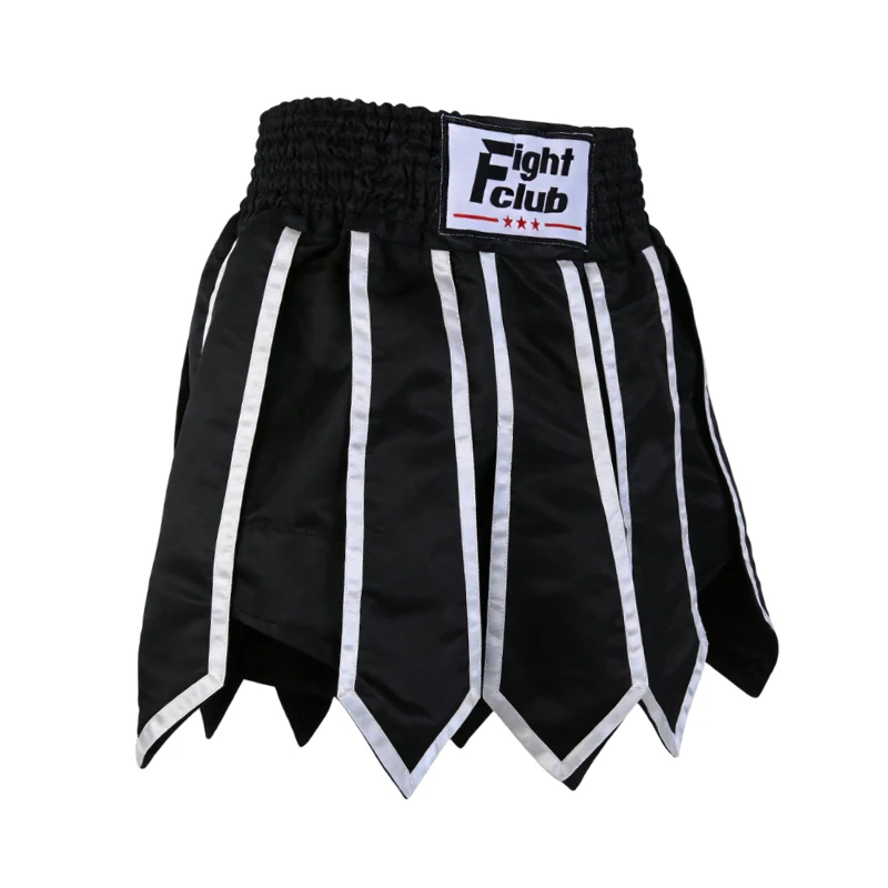 Muay Thai Shorts Gladiator Thai Boxing Shorts Men Women Child BJJ MMA Clothing Cage Fight Thaiboxing Kickboxing Pants Black Red