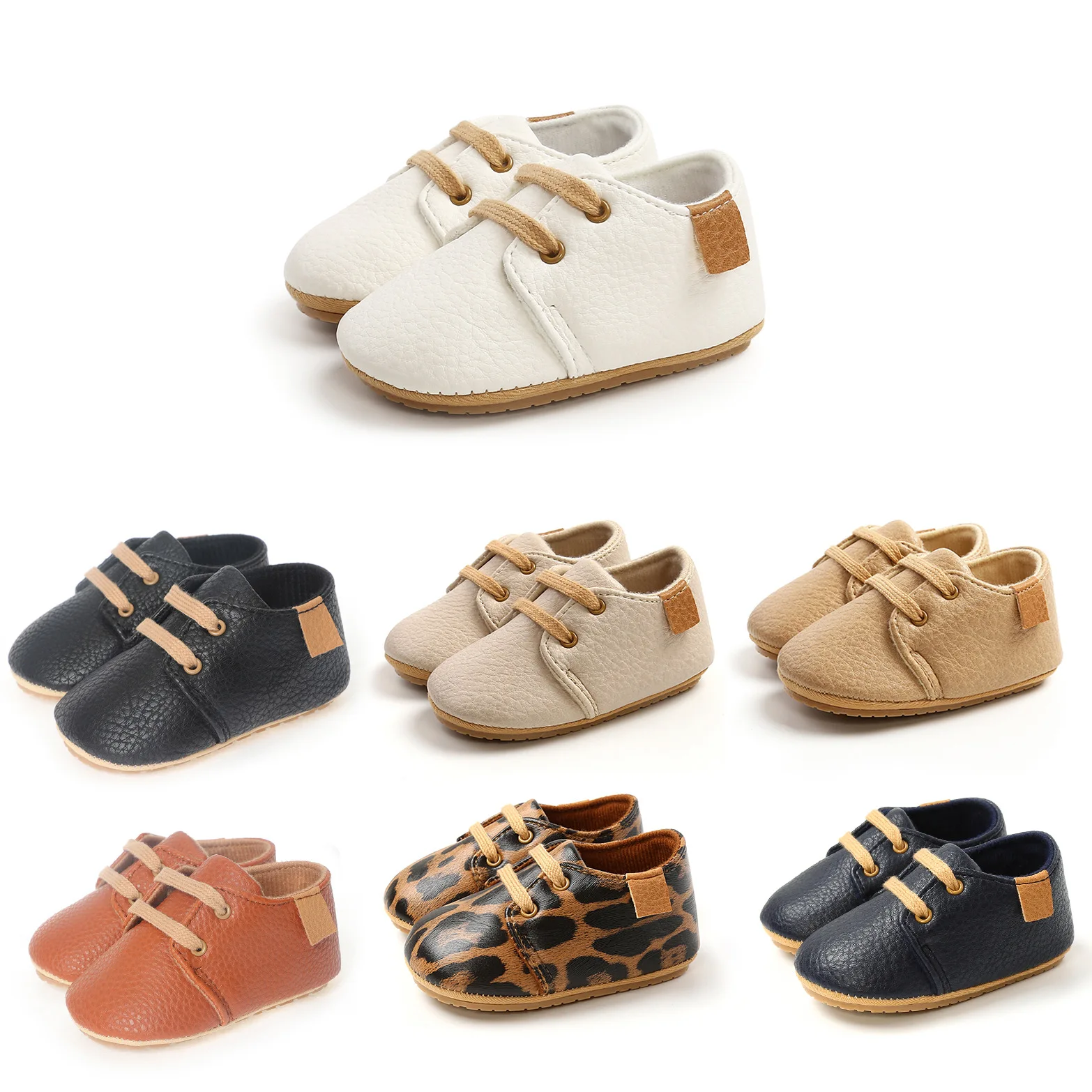 Spring and Autumn Hot Selling 0-1 Year Old Sneakers Casual Non slip Rubber soled Baby Shoes