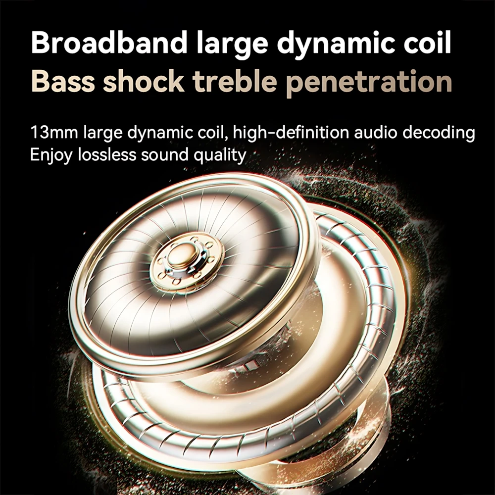 New Fashion Portable In-Ear Wireless Bluetooth V6.0 Headset Hd Call Digital Display Long Battery Life Short Handle Game Earplugs
