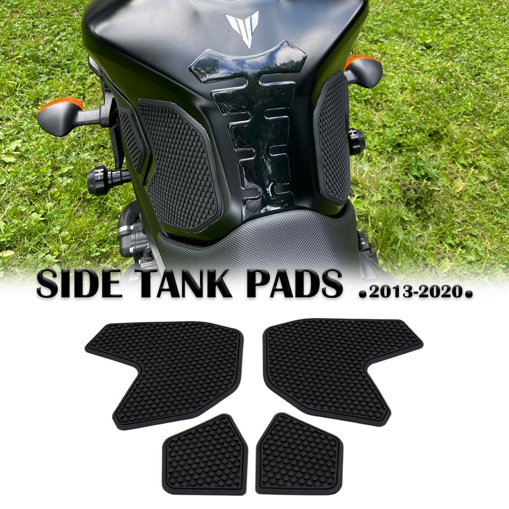 MT09 Motorcycle Non-slip Side Fuel Tank Waterproof Pad Stickers For YAMAHA FZ09 FZ 09 MT 09 Sticker Protector 2013 - 2020 2014