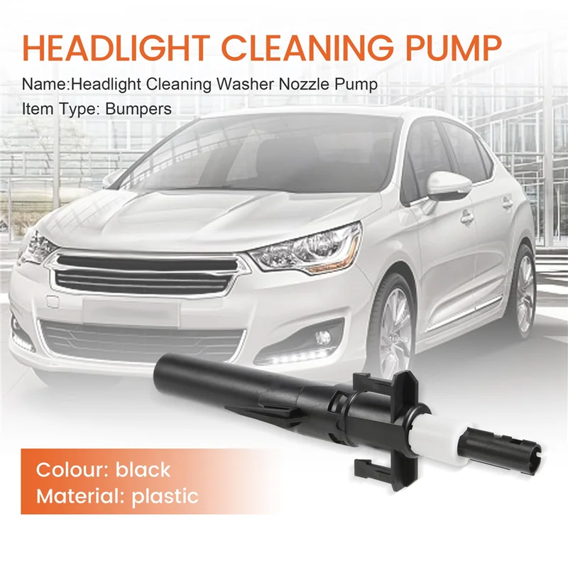 

ABXN-Насос омывателя фар для 207 307 607 Citroen C4 C5 89028244 6438P1, кронштейн омывателя фар