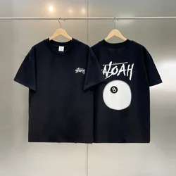 NOAH Summer New Product Explosion No. 8 Ball Versatile Cotton Short-sleeved T-shirt Men and Women Couples Fashion Trend