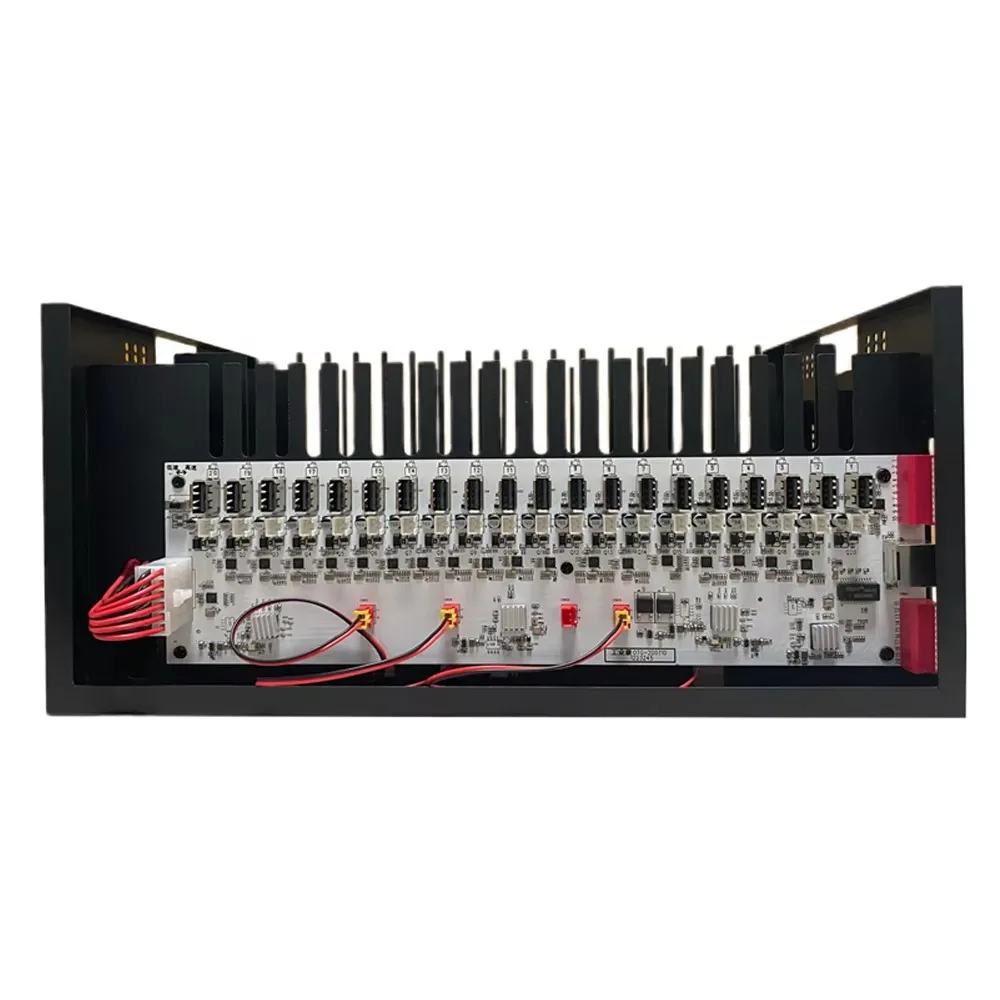 20 Ports USB Hub Android Motherboard Control Box/OTG Batch Synchronization Control Unified Management Smartphones Box Farm