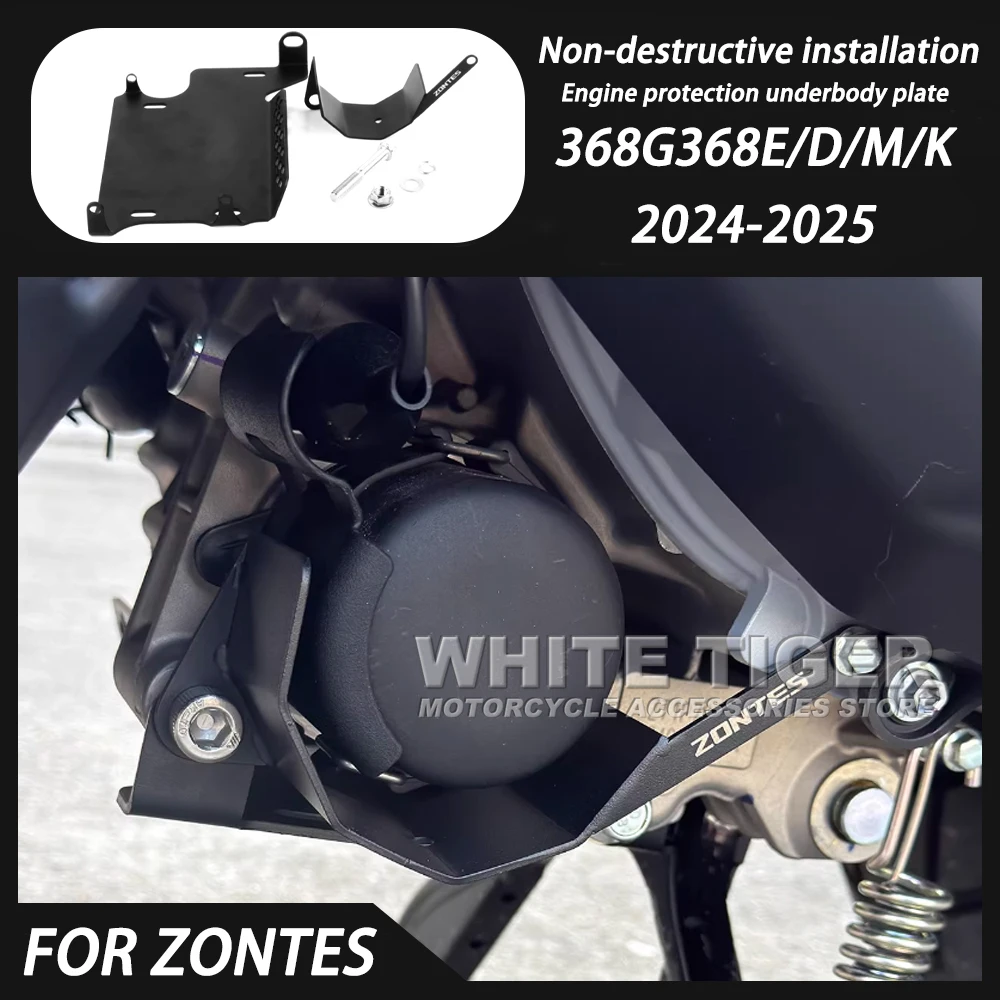 

For ZONTES 2024-2026 368E 368K 368G 368 G 368-G Lower Bottom Skid Plate Splash Engine Guard Chassis Protection Cover