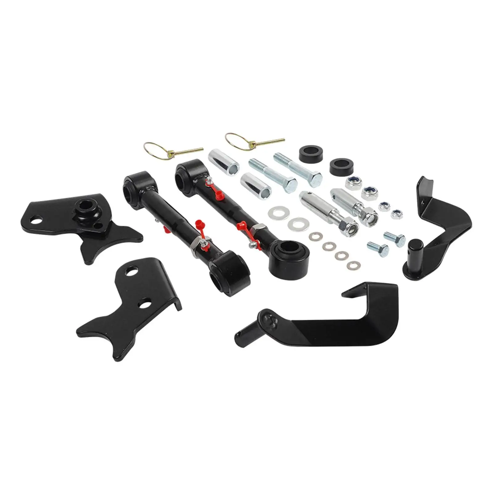

Adjustable Front Sway Bar Links Disconnects Performance Iron Stabilizer Bar End Links Kit for Car 2019-2022 Easy Install