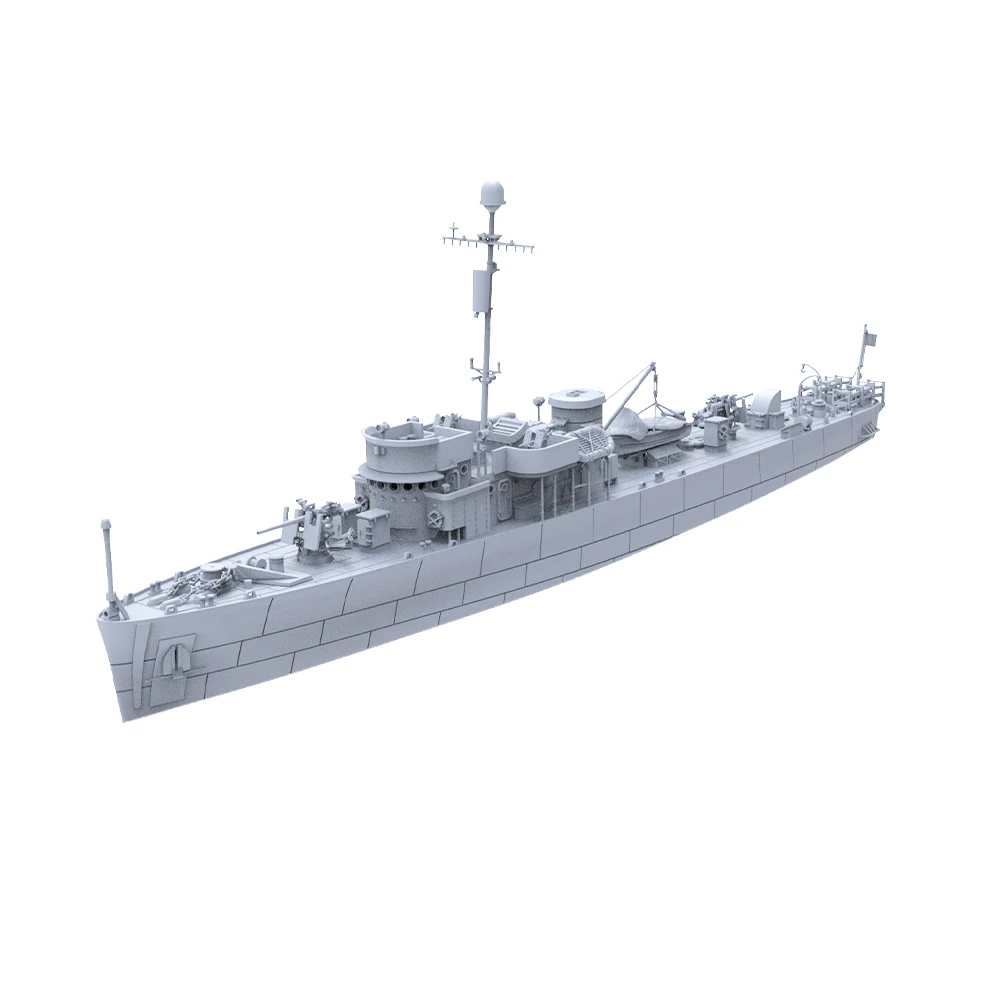 SSMODEL SSC599 1/700  Military Model Kit USS PC-461 Class Carmi Sub-Chaser Miniature Static