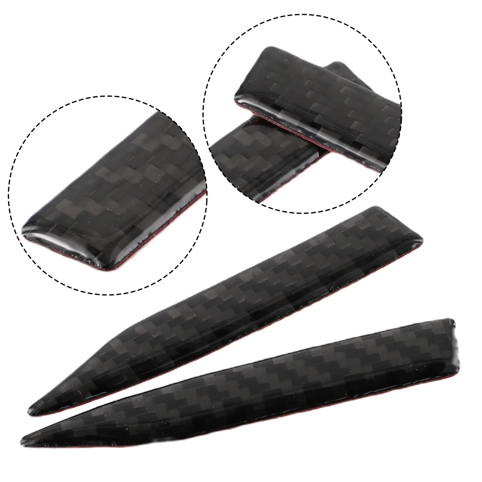 Accessories New Parts Perfect Rearview Mirror Protector Car Guard 2pcs Black Side Mirror Stickers Trim Auto Glossy