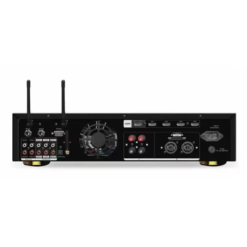 CK12 Professional Wooden Home KTV Audio System Set Premium 2.1 Coaxial Speaker System Hi-Res Audio For Karaoke Cinema. OEM/ODM