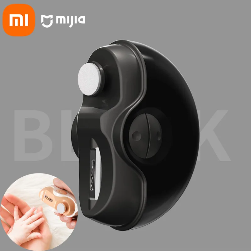 

Xiaomi Youpin 2-in-1 Electric Automatic Nail Cutter File 360° Rotary Polishing Nail Clipper Trimmer USB recharge Nail Care Tool