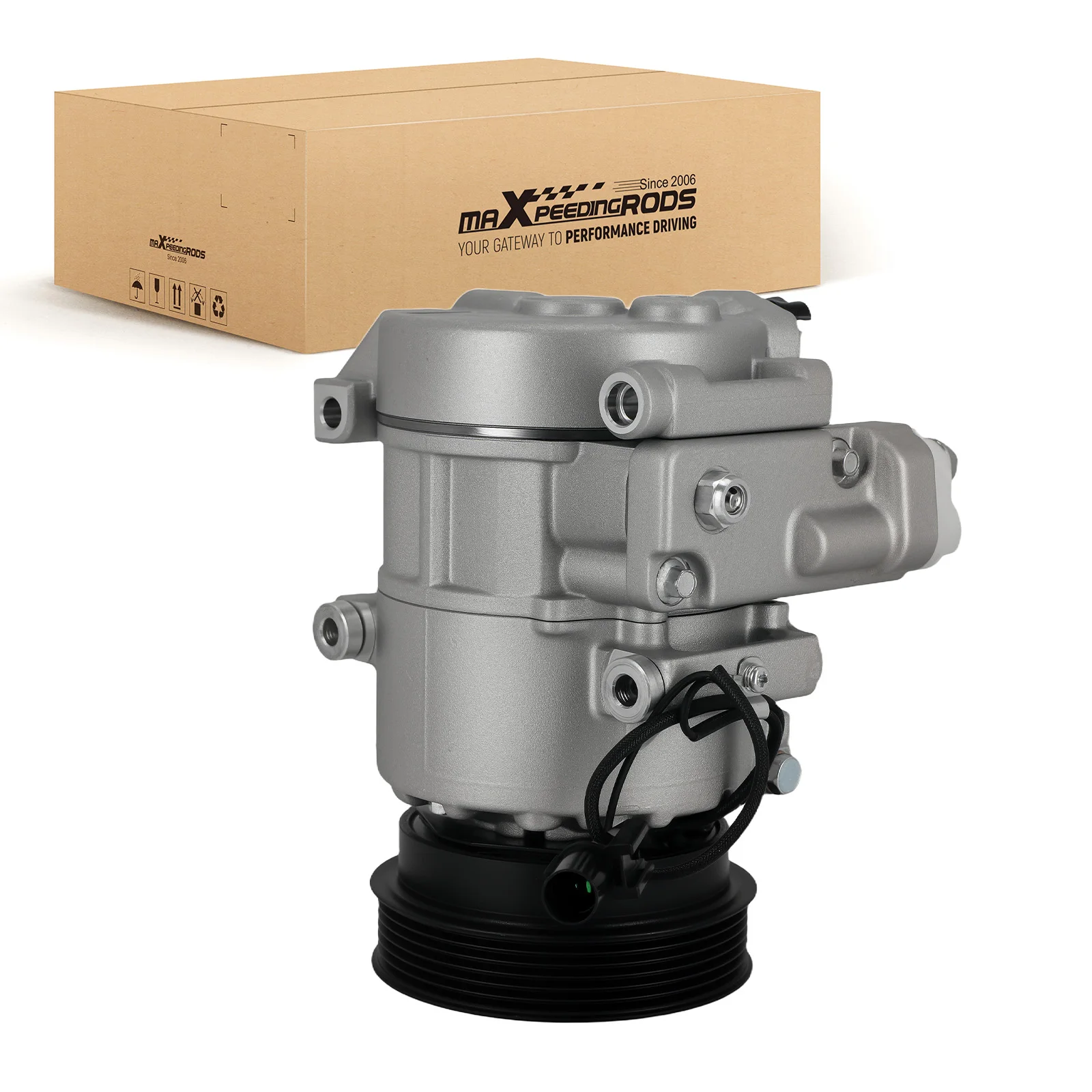 

Компрессор кондиционера с муфтой для Kia Forte5 2012-2013 CO11090C, шкив 119 мм, DV13 97701-1M130