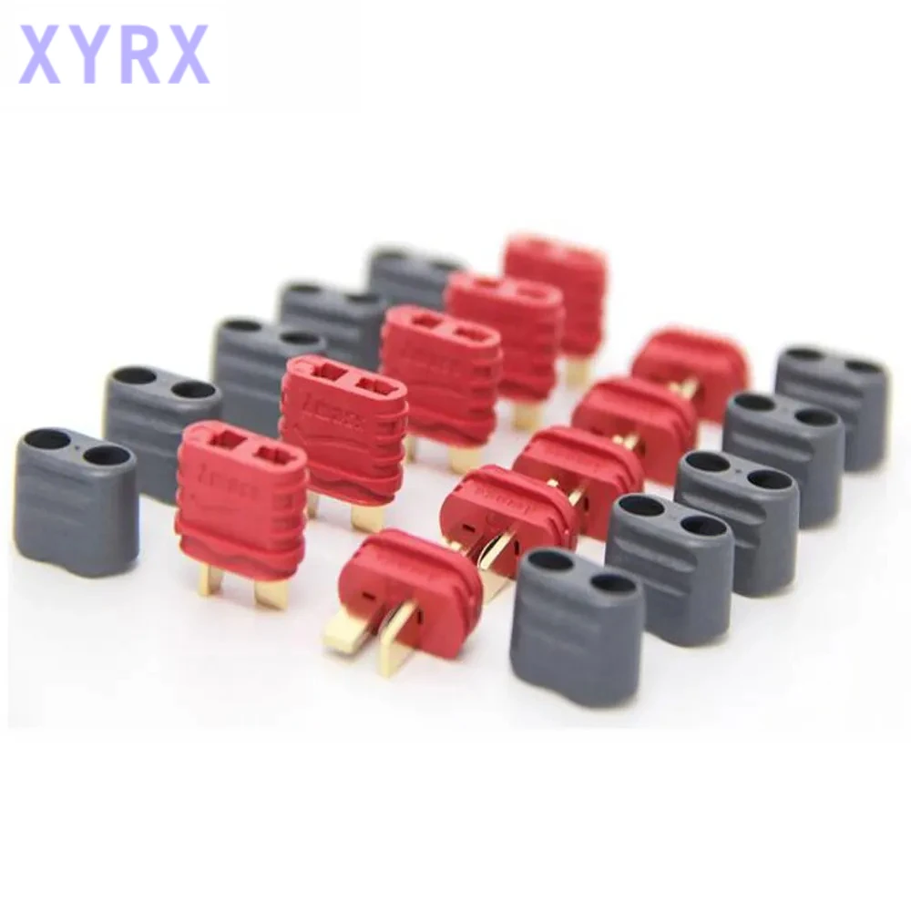 In spot 5pair Amass T Plug Deans Connector With Sheath Housing For RC Lipo Battery