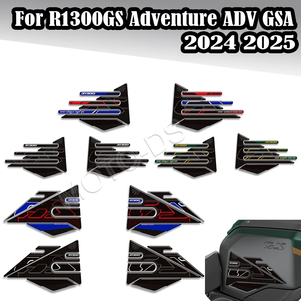 For BMW R1300GS R1300GSA R1300 R 1300 GS Adventure ADV GSA 3D Sticker Protection Stickers Tank Pad Gas Tank Decals 2024 2025