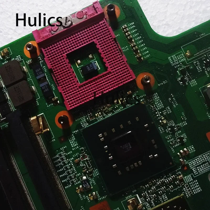 Hulics Used CN-0H314N Laptop Motherboard For DELL Inspiron 1545 HD4570M PM45 Notebook Mainboard 09224-1 48.4AQ12.011 0H314N